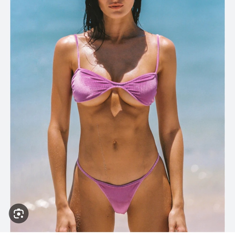 Triangl Winni Cova Purple Bikini Purple